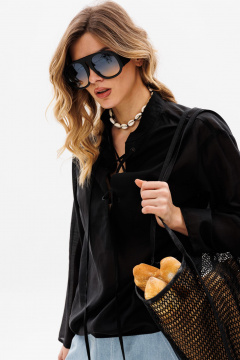Блуза EOLA 2800.1 черный - фото 4