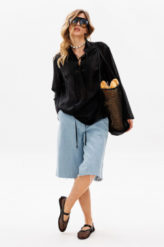 Блуза EOLA 2800.1 черный - фото 2