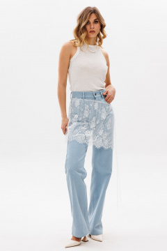 Брюки EOLA 2808.2 голубой - фото 4