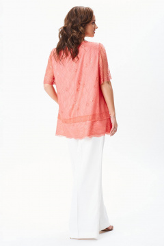 Блуза Condra 10190 коралловый - фото 2