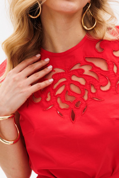 Блуза EOLA 2818 красный - фото 5