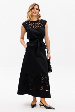 Блуза EOLA 2818 черный - фото 3