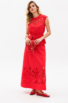 Юбка EOLA 2819 красный - фото 3