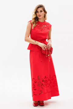 Юбка EOLA 2819 красный - фото 2