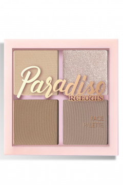 Бронзер, пудра, хайлайтер Relouis Палетка для лица Paradiso Relouis Contouring Palette - фото 1