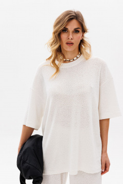 Джемпер EOLA 2827 молочный - фото 5