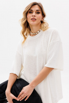 Джемпер EOLA 2827 молочный - фото 4