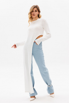 Джемпер EOLA 2828 молочный - фото 5