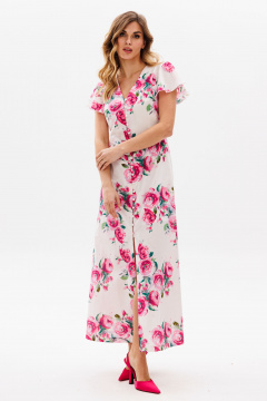 Платье EOLA 2831 молочный_принт - фото 5