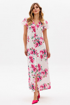 Платье EOLA 2831 молочный_принт - фото 2