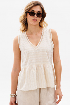 Блуза EOLA 2834 бежевый - фото 1