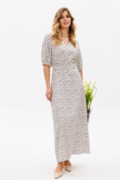 Платье EOLA 2838 молочный_принт - фото 1