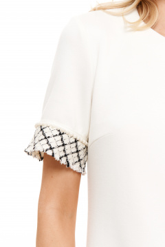 Платье Панда 19380 молочный - фото 2