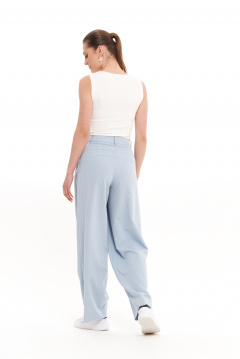 Брюки Панда 19960 голубой - фото 4