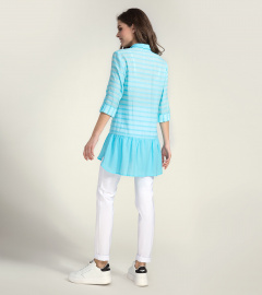 Блуза Панда ПА-438240 бирюзовый - фото 3