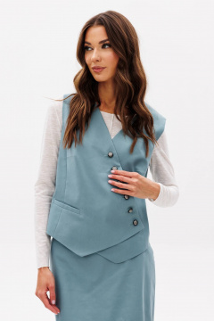 Джемпер, жилет, юбка Fantazia Mod 5140 - фото 4