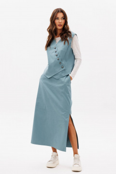 Джемпер, жилет, юбка Fantazia Mod 5140 - фото 3