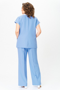 Брюки, жакет ANASTASIA MAK 1257 голубой - фото 5