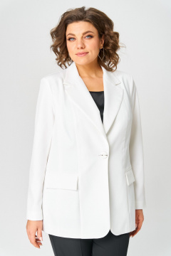 Жакет ANASTASIA MAK 1248 молочный - фото 4