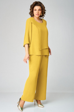 Брюки, туника Мишель стиль 1251 горчица - фото 4