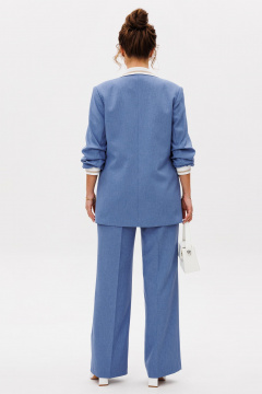 Брюки, жакет Mubliz 262 голубой - фото 2