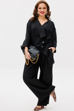 Брюки, жакет Anastasia 1211 черный - фото 2