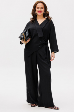 Брюки, жакет Anastasia 1211 черный - фото 1
