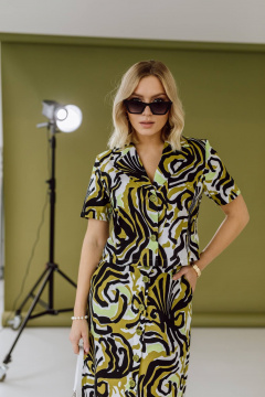 Жакет КАЛИНКА ВЛ-3666-Л24 мультиколор - фото 3