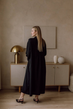 Платье КАЛИНКА ВЛ-4233-Л24 черный - фото 3