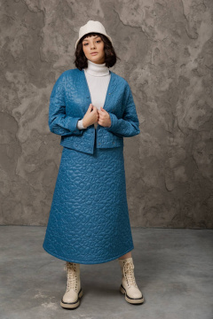 Юбка КАЛИНКА ВС-3617-О23 бирюзовый - фото 1