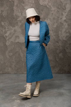 Куртка КАЛИНКА ВС-3621-О23 бирюзовый - фото 5