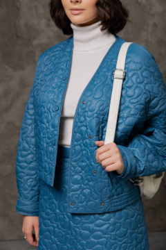 Куртка КАЛИНКА ВС-3621-О23 бирюзовый - фото 3