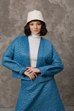 Куртка КАЛИНКА ВС-3621-О23 бирюзовый - фото 1