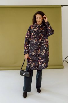 Пальто КАЛИНКА ВС-3979-В24 мультиколор - фото 1