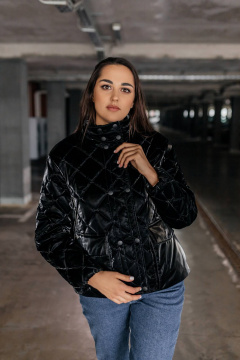 Куртка КАЛИНКА ВС-4072-О23 черный - фото 2