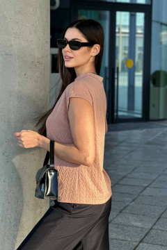 Блуза КАЛИНКА ВТ-4030-О23 розовый - фото 5