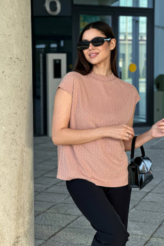 Блуза КАЛИНКА ВТ-4030-О23 розовый - фото 2