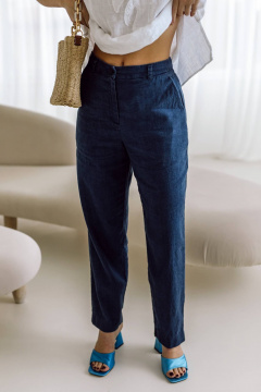 Брюки КАЛИНКА КЛ-7809А-Л24 джинсовый - фото 5