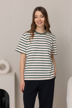 Джемпер КАЛИНКА КТ-8377-В25 зеленый - фото 3