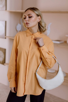 Блуза КАЛИНКА КХ-8075-О23 светло-оранжевый - фото 1