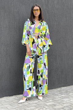 Блуза, брюки, топ Prestige 5130 мультиколор - фото 1