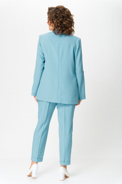 Брюки, жакет, топ Bonna Image 987/2 голубой - фото 5