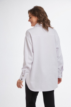 Рубашка Avenue 0321-1 белый - фото 4
