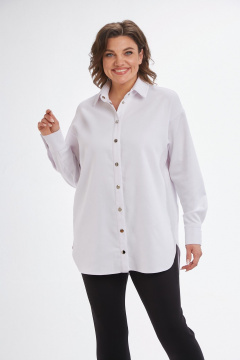 Рубашка Avenue 0321-1 белый - фото 2