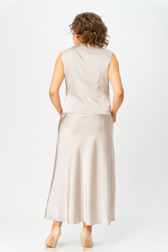 Жилет, юбка Bonna Image 961/2 бежевый - фото 3