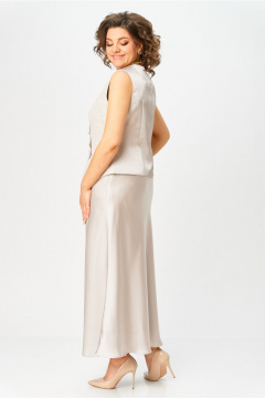 Жилет, юбка Bonna Image 961/2 бежевый - фото 2