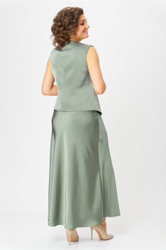 Жилет, юбка Bonna Image 961/3 зеленый - фото 5