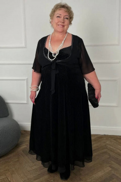 Платье Tammi 3Т103-25/2 черный - фото 1