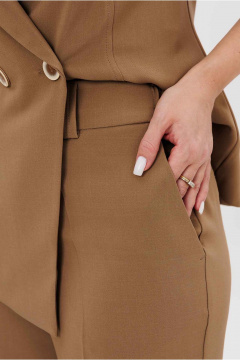 Брюки, жакет Mislana 1189 карамель - фото 5