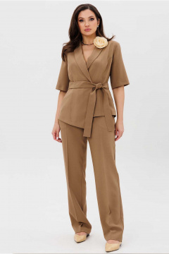 Брюки, жакет Mislana 1189 карамель - фото 3